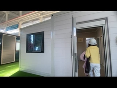 8. Sınıf Deprem Direnci 20FT Kırık Köprü Alüminyum Pencereli Ön Yapımlı Evler