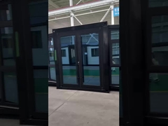 8. Sınıf Deprem Direnci 20FT Kırık Köprü Alüminyum Pencereli Ön Yapımlı Evler