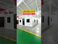 EPS Sandviç Panel Duvarlı 56 Metrekare Zemin Alanı 30FT Genişletilebilir Konteyner Evi