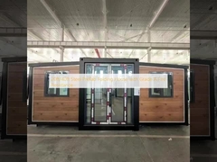 20ft/40ft Çelik Prefabrik Katlanır Ev, A Sınıfı Yangın Direnci