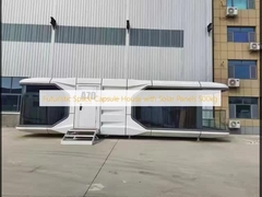 Güneş Panelli Fütüristik Uzay Kapsülü Ev 500kg