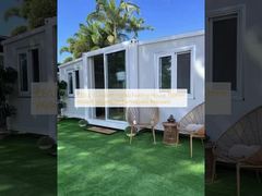 CE/UL Standart Prefabrik Katlanır Ev 700mm Genişliğinde 8 Büyüklüğünde Depreme Dayanıklı