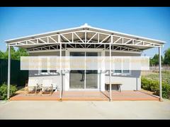 72m² Yaşam Alanına Sahip 40ft Genişletilebilir Konteyner Ev, Özelleştirilmiş Renk ve Kullanıma Hazır Tesisat