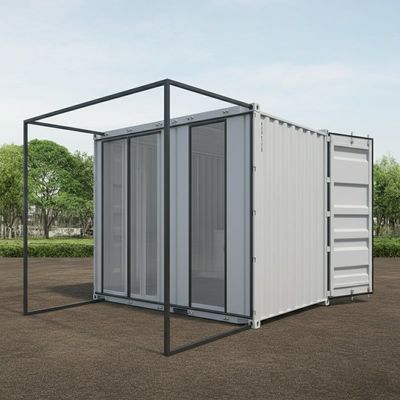 satın al Galvanizli çelik modüler dönüştürülmüş nakliye konteynerleri Evler özelleştirilebilir online manufacture