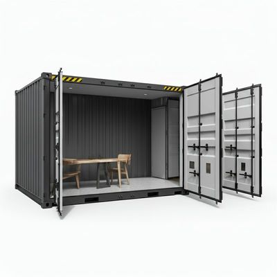 satın al 40ft dönüştürülmüş nakliye konteynerleri düz paket geçici konut ev online manufacture