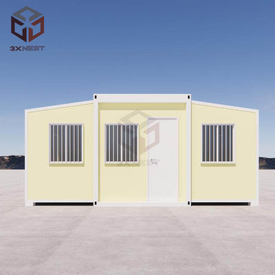 satın al Ses geçirmez Isıtma Katlanabilir 20ft Konteyner Katlanabilir Hazır Yapılmış Evler online manufacture