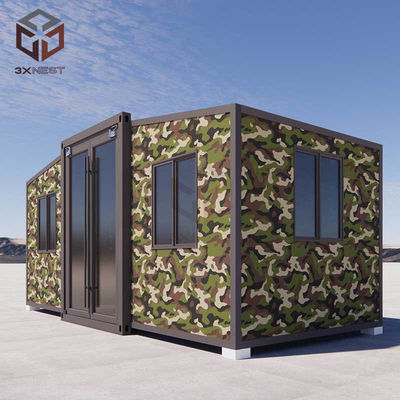 satın al Kamuflaj monte taşınabilir anında genişletilebilir küçük evler 10ft online manufacture