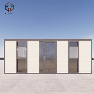 satın al 40 fit Flat Pack Katlanabilir Ev Genişletilebilir Prefab Küçük Ev 72 metrekare online manufacture