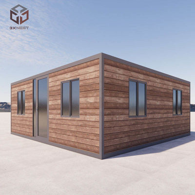 satın al 40ft konteyner evi genişletilebilir düz paket modüler binalar online manufacture