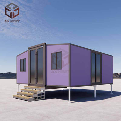 satın al Geçici konutlar için açık hava prefab katlanabilir konteyner evi 20ft online manufacture