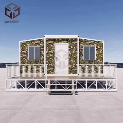 satın al Çelik yapısı çatısı ile katlanabilir konteyner evi 8. derece deprem direnci online manufacture