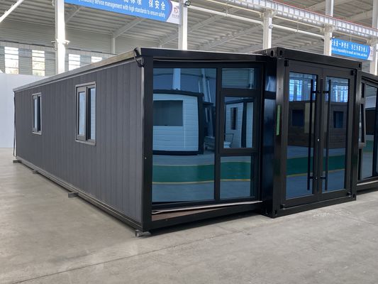 satın al Çift Kanatlı Konteyner Evi Balkonlu ve Çelik Yapısı En İyi İnşaat Alanı Konaklama Çözümü online manufacture