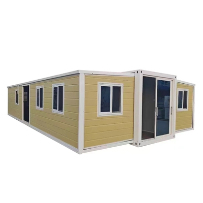 satın al White Expandable Prefab Homes with Customizable Size and Steel Construction online manufacture