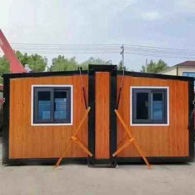 satın al 700 mm'lik yanmaz çelik yapılı prefab katlanır ev online manufacture