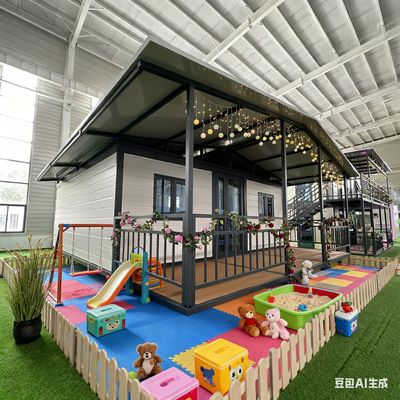 satın al 12KW Power Consumption Foldable 20ft Container Fireproof Trait and Switch Standard Customization Çevrimiçi üretim