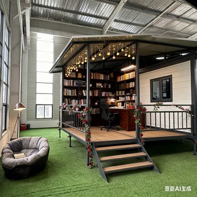 satın al Temporary Housing Solution Collapsible 20ft Container House with Canopy Çevrimiçi üretim