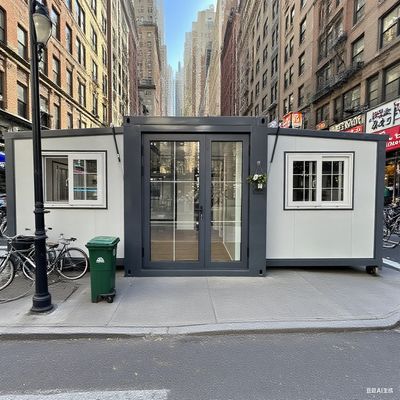 satın al Spacious Foldable 20ft Container with 37 Square Meters Floor Area and 50-75 Mm EPS Sanwich Panel Çevrimiçi üretim