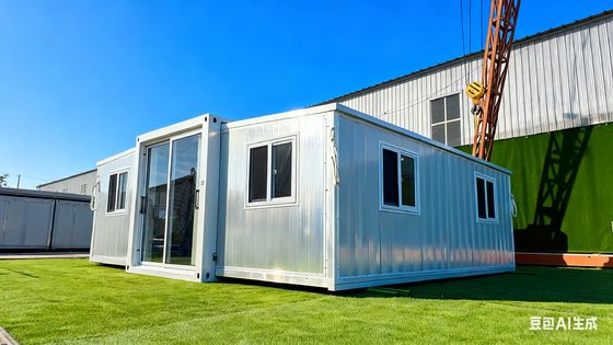 satın al Foldable 20ft Container with 80*100*2.5mm Square Tube Bottom Side Beam and L5900*W2220*H2480mm Folded Size Çevrimiçi üretim