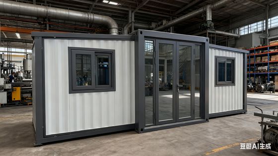 satın al Customizable Luxury Foldable 20ft Container with 2.0mm Top Beam and 0.60KN/M² Wind Resistance Çevrimiçi üretim