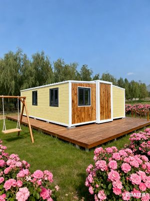 satın al Expandable Prefab Homes with 2 KN/m2 Floor Loading Suitable for 2-4 People and 12KW Power Consumption Çevrimiçi üretim