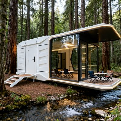 satın al Space-29 Tek Yatak Odalı Uzay Kapsülü Ev, Dış Boyutları U8560 * G3460 * Y3400 Çevrimiçi üretim