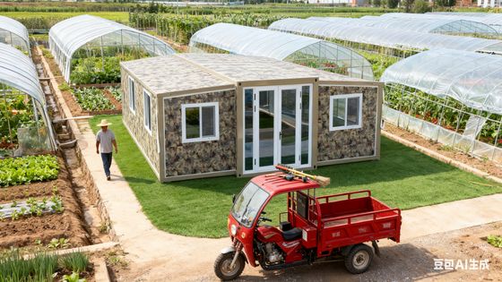 satın al 75mm EPS Sandviç Paneller ve Çelik Tek Kapılı Katlanabilir 20ft Konteyner, Özelleştirilebilir Teraslı Çevrimiçi üretim