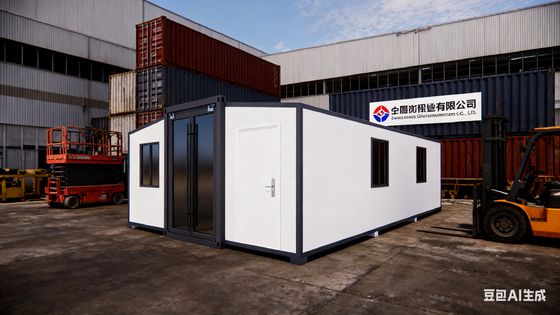 satın al 3.75 Tons 56 Square Meters Prefab Folding House with More Than 30 Years Lifespan and Foldable Container House Design Çevrimiçi üretim