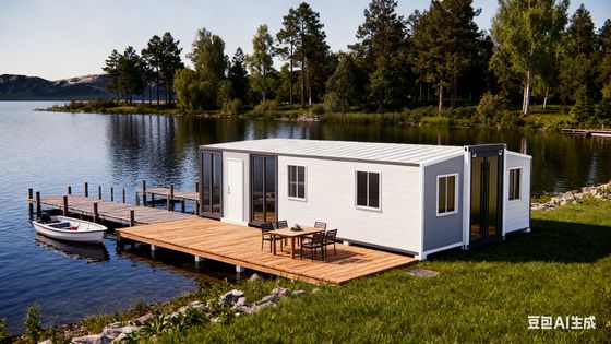 satın al Sealed Edges Prefab Folding House for Home/Office Easy and Fast Installation Waterproof Paint Hotel/Resort/Movable House Çevrimiçi üretim