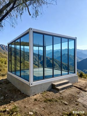 satın al Customized Plumbing 20ft Flat Pack Folding House with Roof Live Road 0.5KN/m2 and Seismic Performance Level 8 Çevrimiçi üretim