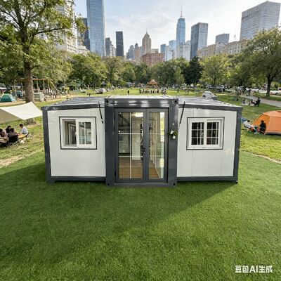 satın al Foldable 20ft Container with 37 Square Meters Floor Area Waterproof And Rust-resistant Pre-assembled Components for Flexible Shipping and Storage Çevrimiçi üretim