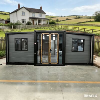 satın al 2 set için 1 40HQ nakliye konteyneri kapasitesi ile katlanabilir 20ft konteyner, 30 yıldan fazla ömür süresi ve uluslararası güvenlik standartlarını karşılar Çevrimiçi üretim