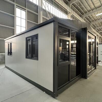satın al 30-40 Yıl Ömürlü, Su Geçirmez ve Rüzgar Geçirmez Tasarımlı ve Modüler Yaşam için Önceden Birleştirilmiş Bileşenlere Sahip Katlanabilir 20ft Konteyner Çevrimiçi üretim