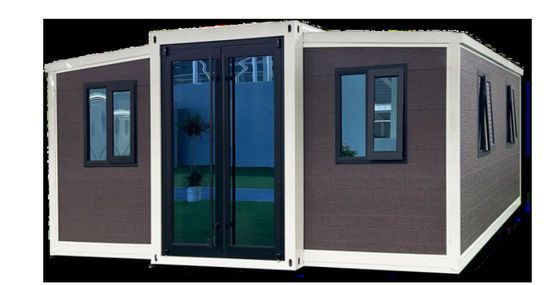 Elektrikli sistem ve 32A sızıntı koruyucu ile 40ft genişletilebilir konteyner ev