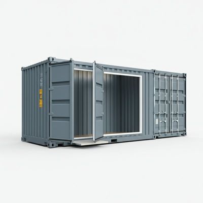 Su geçirmez Ticari Katlanabilir Nakliye Konteyneri Küçük Ev Ev 40 feet