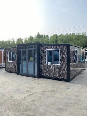 Hazır tesisat ve teras ile uygun 40ft üretilmiş ev birimleri