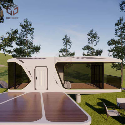 12KW Modern Uzay Kapsülü Evi Hazırlanmış Açık Ofis Pod Özel