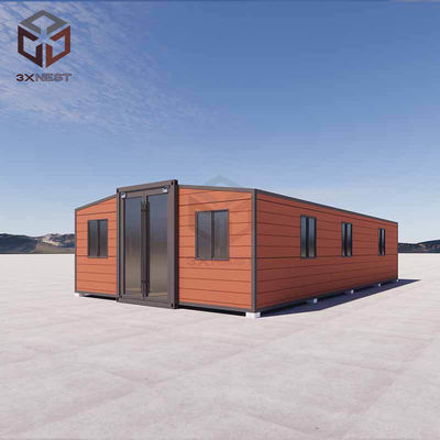 Çok fonksiyonel 40ft Genişletilebilir Konteyner Ev Sığınak Afet sonrası İnşaat için