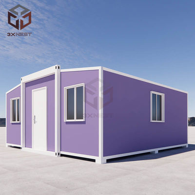 Teraslı Özel Katlanabilir Genişletilebilir Konteyner Evi