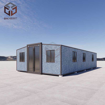 40ft Genişletilebilir Konteyner Ev Banyo ile Geçici Barınak