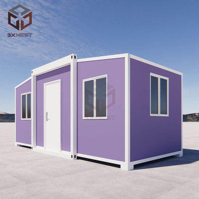 İzole edilebilir Genişletilebilir Prefab Evler 10FT Konteyner Evi