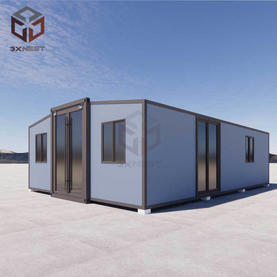 Ticari genişletilebilir konteyner evi barınak 30 feet