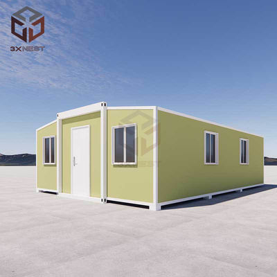 EPS duvar paneli ile hazırlanmış taşınabilir 30ft genişletilebilir konteyner evi