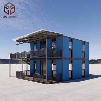 ODM Flat Pack Katlanabilir Ev Genişletici Konteyner Evleri