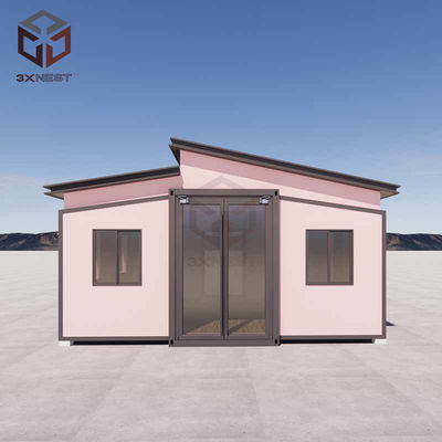 Ön yapımı Flat Pack Modüler Binalar Ön yapımı Genişletilebilir Ev Özel