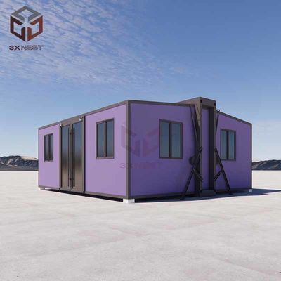 Katlanabilir Modüler Prefab Katlanabilir Ev Konteyner Genişleme Odası