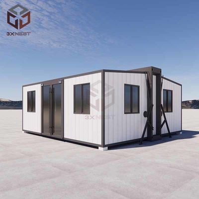 OEM Prefab Katlanabilir Evler Rüzgar Direnci 11 Sınıflı Küçük Ev