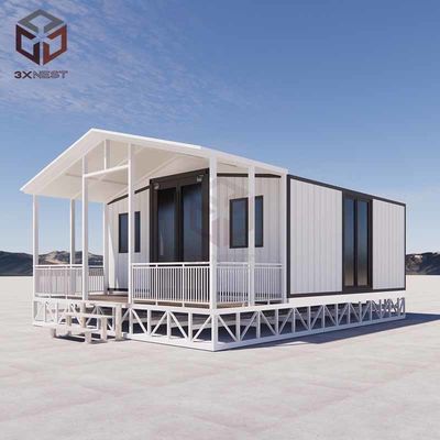 Sozlama EPS genişletilebilir çelik kapılı çift kanatlı konteyner evi