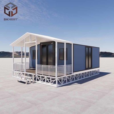 ODM önceden yapılmış katlanabilir 20ft konteyner evleri EPS Sandviç paneli