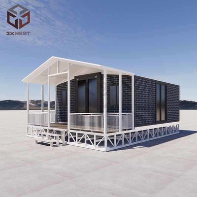 Balkonlu Çift Kanatlı Konteyner Evi Yenilikçi ve Sürdürülebilir Konut Çözümü