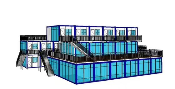 Galvanizli çelik modüler katlanabilir genişletilebilir başlangıç evi kişiselleştirilmiş